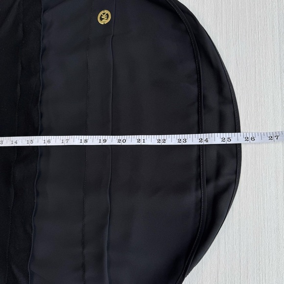 MICHAEL KORS Scoop Neck T Shirt Top XS Black 3/4 Sleeve Sheer Tunic Casual Comfy - Picture 12 of 15